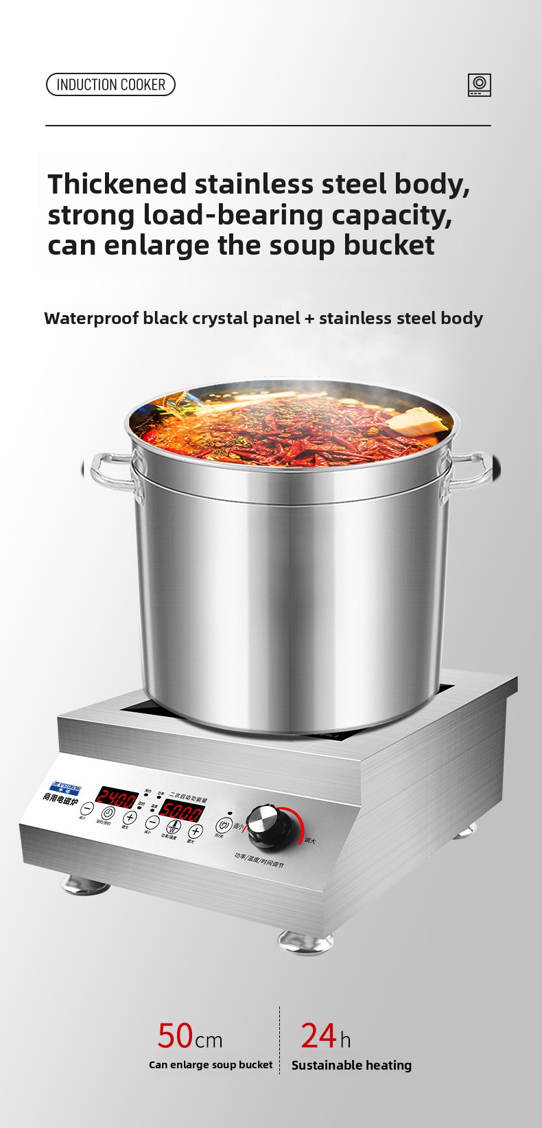 220V Commercial Induction Cook - Induction Cooktop Portable 评论和价格