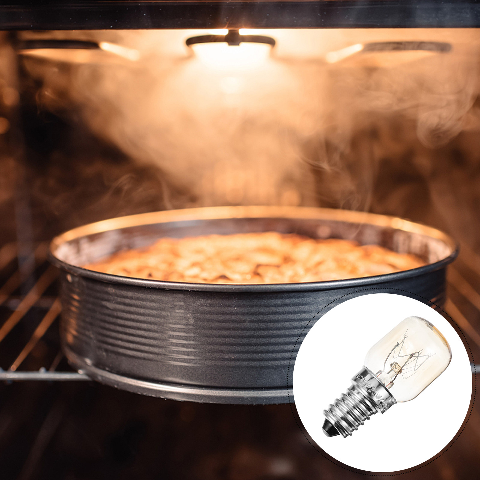4Pcs Oven Lamp Bulb Heat-Resis - Microwave Oven 评论和价格