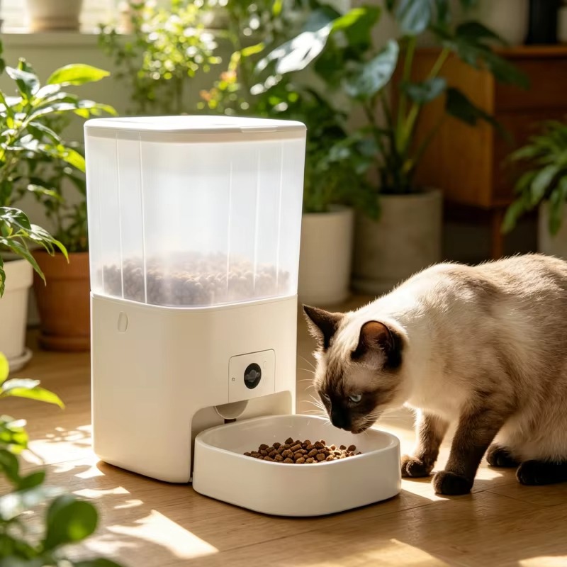 6L Automatic Cat Feeder With C - Kitchen Appliances Video 评论和价格
