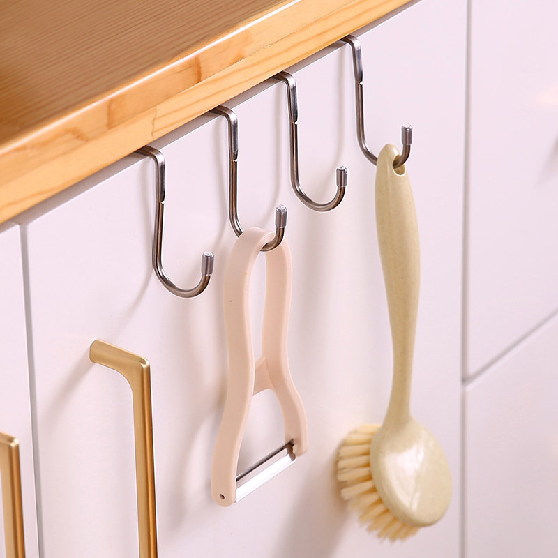 Stainless Steel Over Door Hook - Kitchen Appliances Cabinet 评论和价格