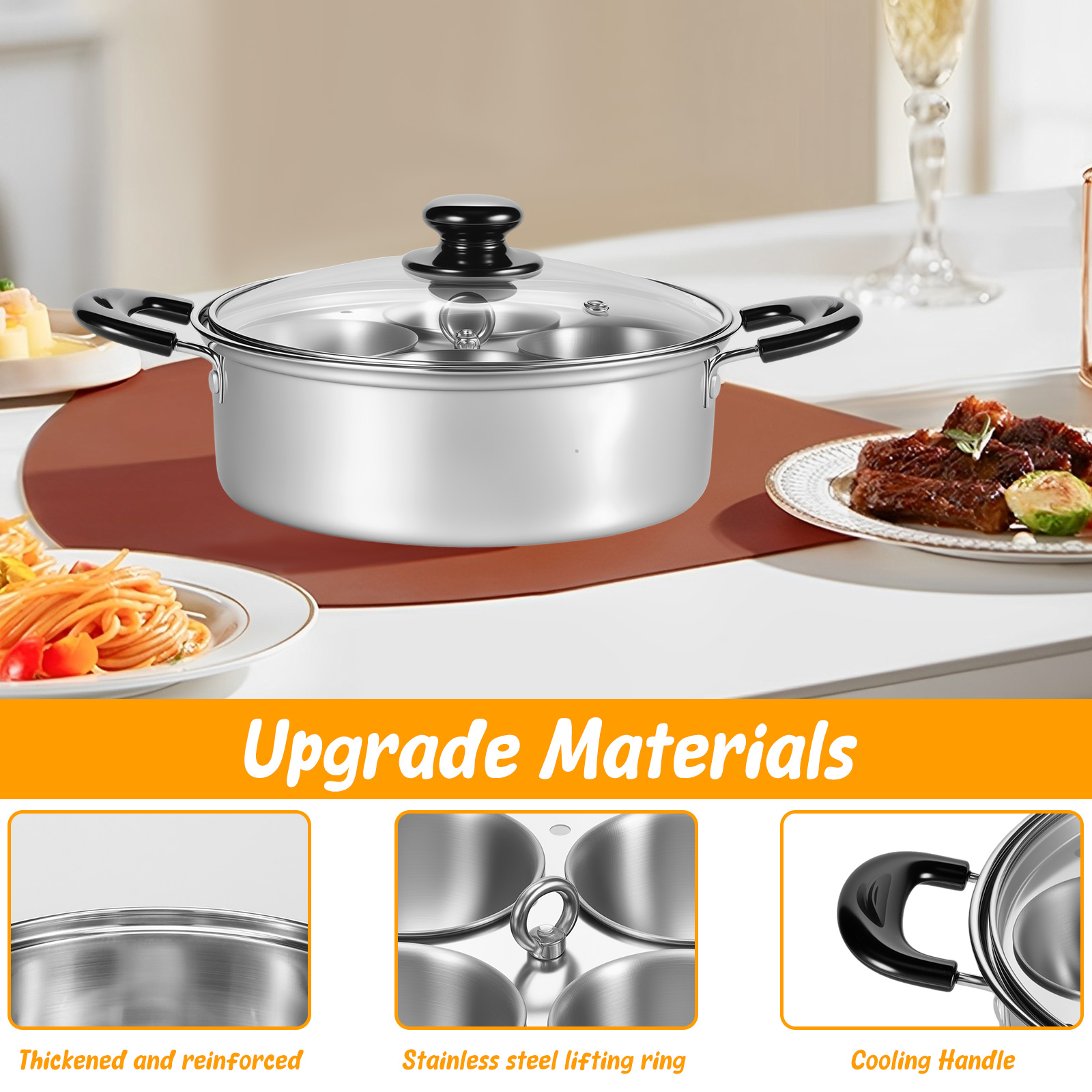 Egg Poacher Stainless Steel Po - Induction Cooktop Portable 评论和价格